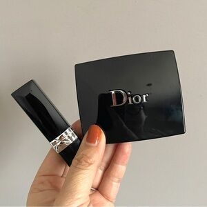 DIOR Rouge Gold Blush & 434 Promenade Lipstick Combo - BNIP!